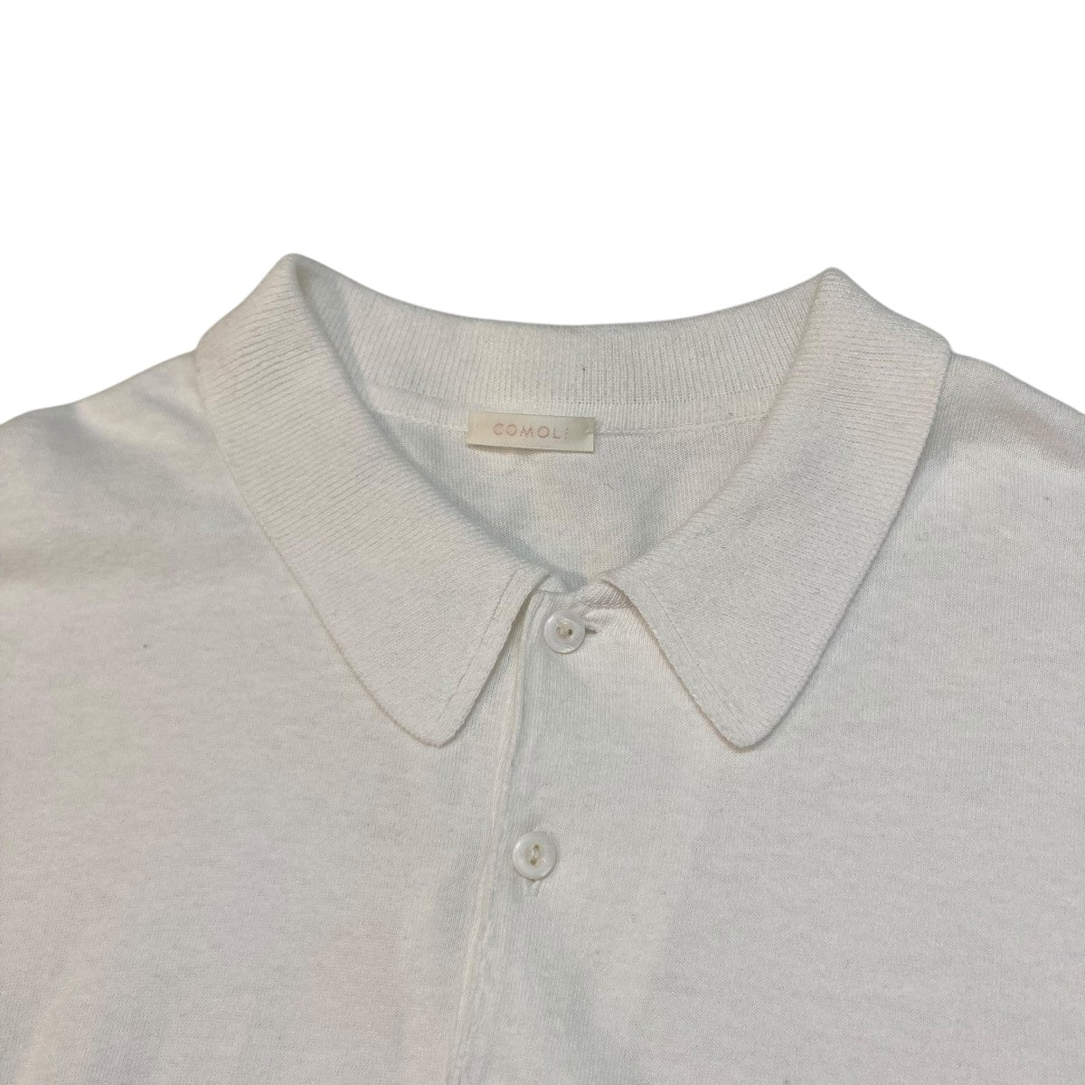 COMOLI(コモリ) コットンニットポロポロシャツZ01-06013 Z01-06013