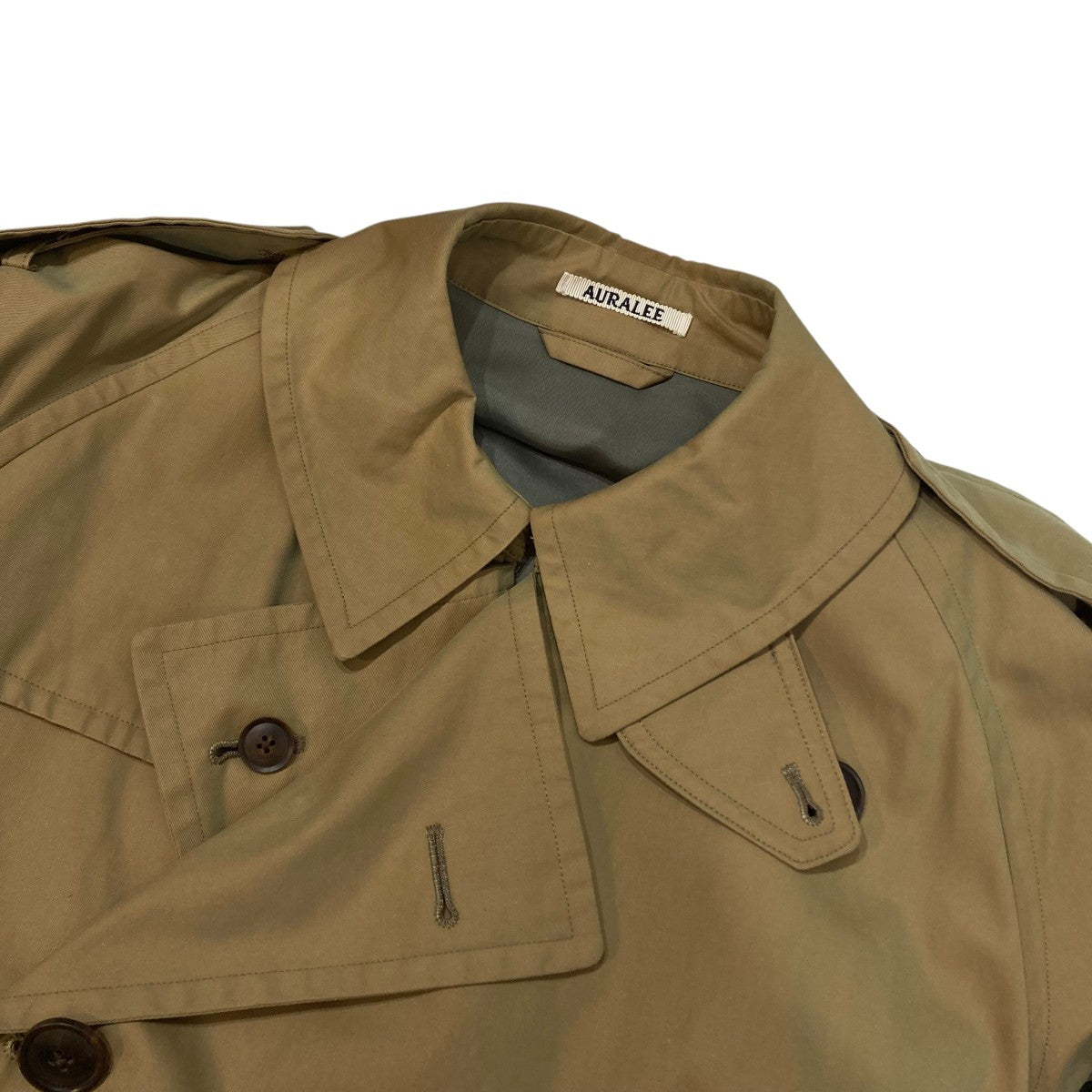 AURALEE(オーラリー) BIG TRENCH COATトレンチコートA8AC01CG A8AC01CG