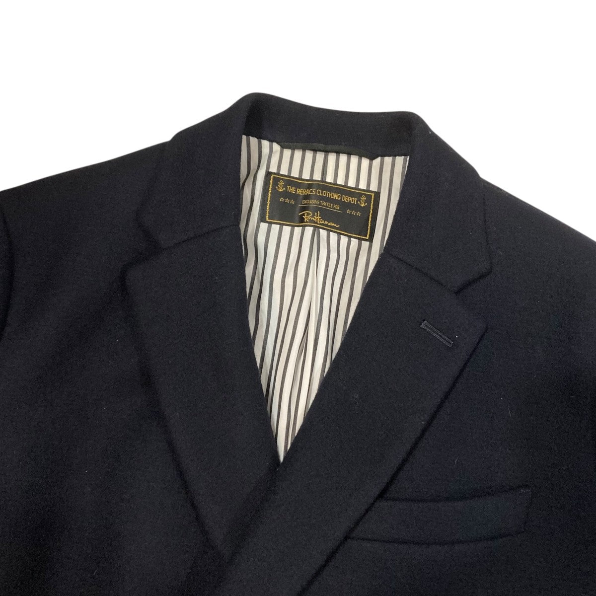 THE RERACS×Ron Herman チェスターコート ブラック サイズ 48｜【公式