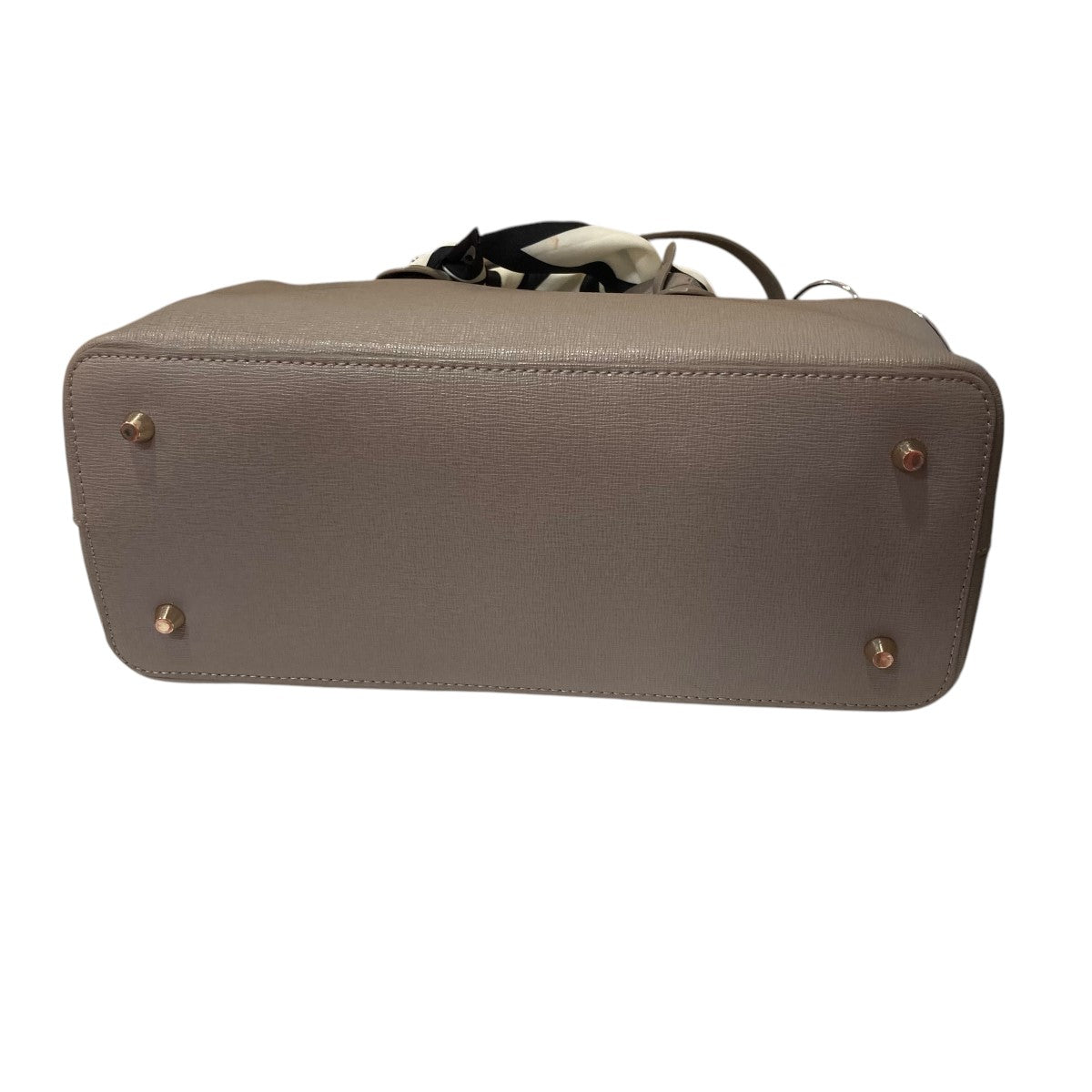 FURLA(フルラ) スカーフ付き2WAYショルダーバッグ グレーブラウン系