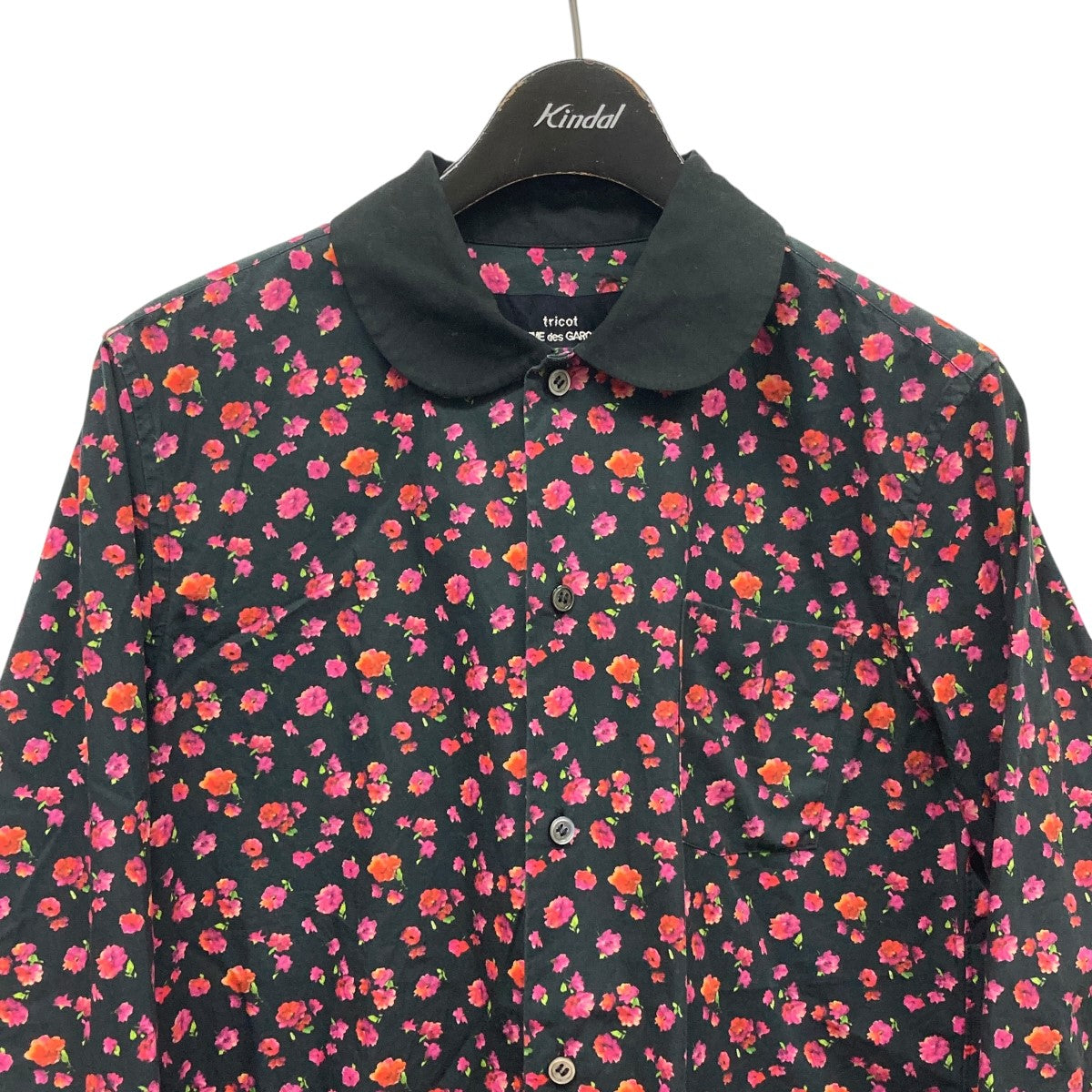 tricot COMME des GARCONS(トリココムデギャルソン) ラウンドカラー花