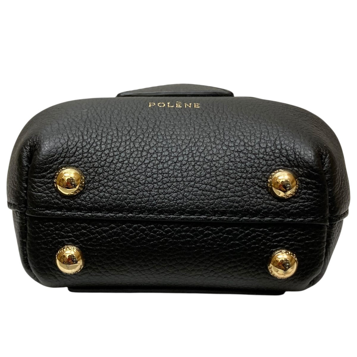 POLENE(ポレーヌ) Numero Un Microマイクロショルダーバッグ ブラック