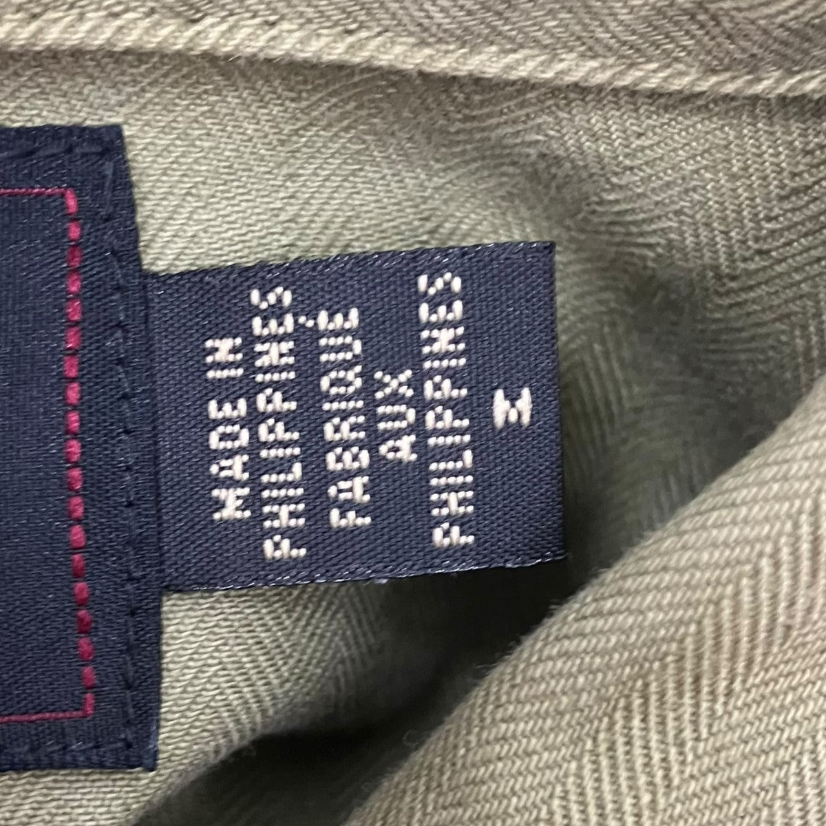 RRL(ダブルアールエル) ミリタリーシャツジャケット オリーブ サイズ M