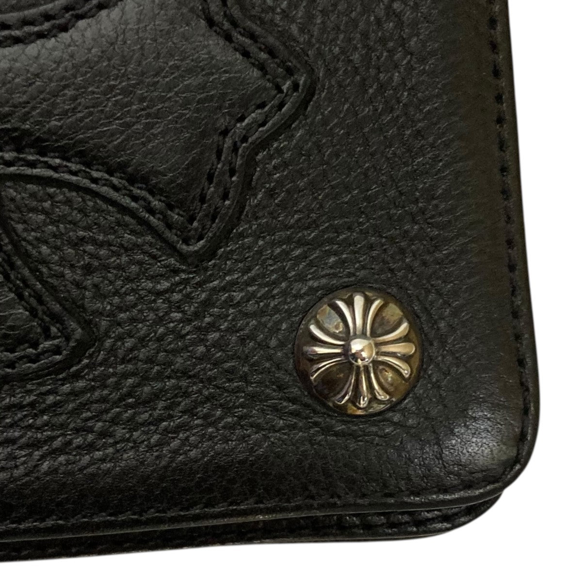 CHROME HEARTS(クロムハーツ) 1ジップクロスパッチクロスボタンレザー