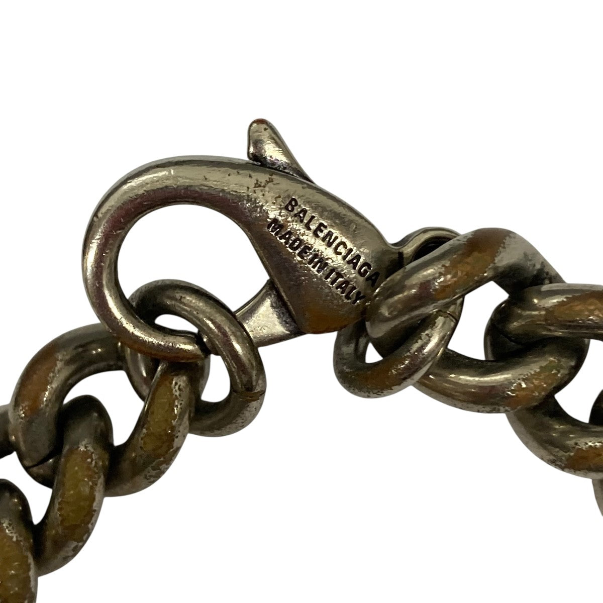 BALENCIAGA(バレンシアガ) チェーンブレスレット シルバー サイズ