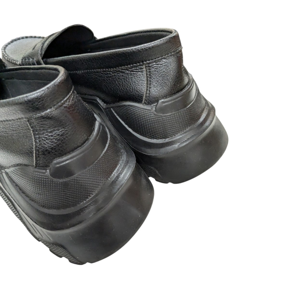 AKIKOAOKI(アキコアオキ) REGULATED GRAVITYローファー ブラック