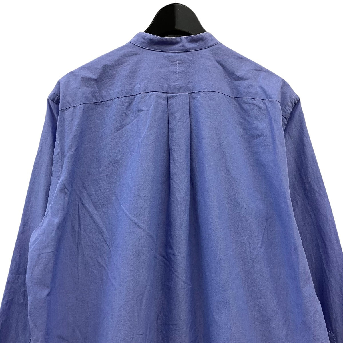 COMOLI(コモリ) バンドカラーシャツV01-02002 V01-02002 ブルー サイズ