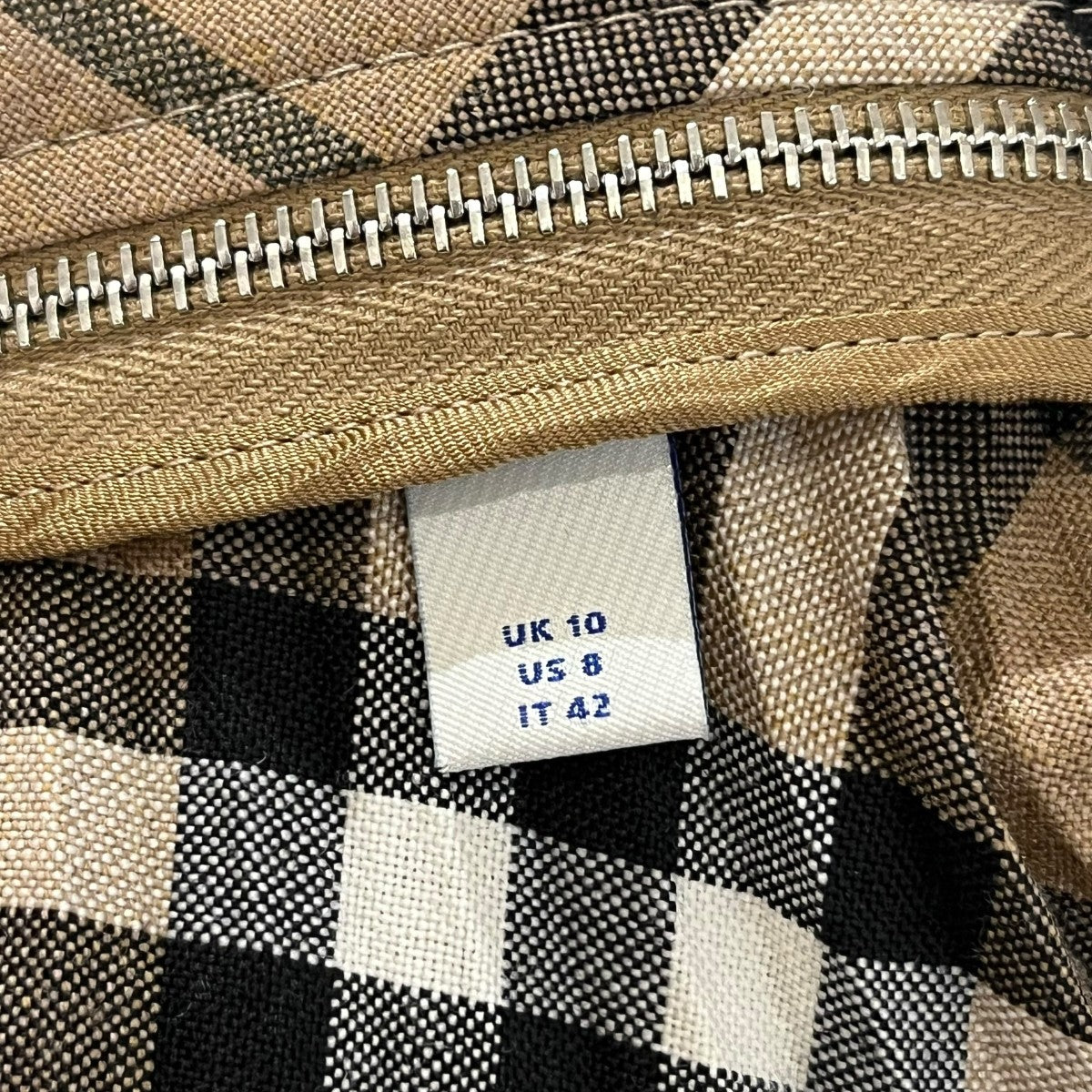 BURBERRY(バーバリー) ノバチェックプリーツラップスカート8093011