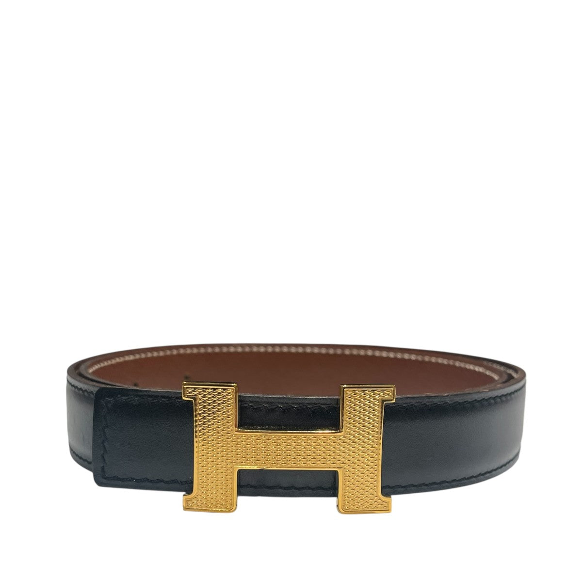 HERMES(エルメス) □G刻印レザーベルト ブラウン｜【公式】カインド