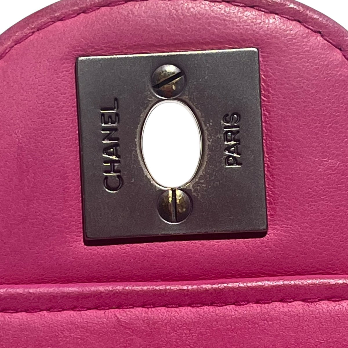 CHANEL(シャネル) チョコバーチェーンショルダーバッグ 631**** ピンク