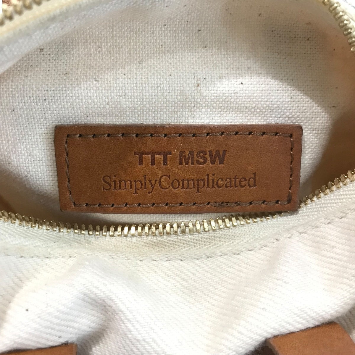 TTT MSW×Simply Complicated 「NOMAD DENIM TINY BAG」デニムタイニー