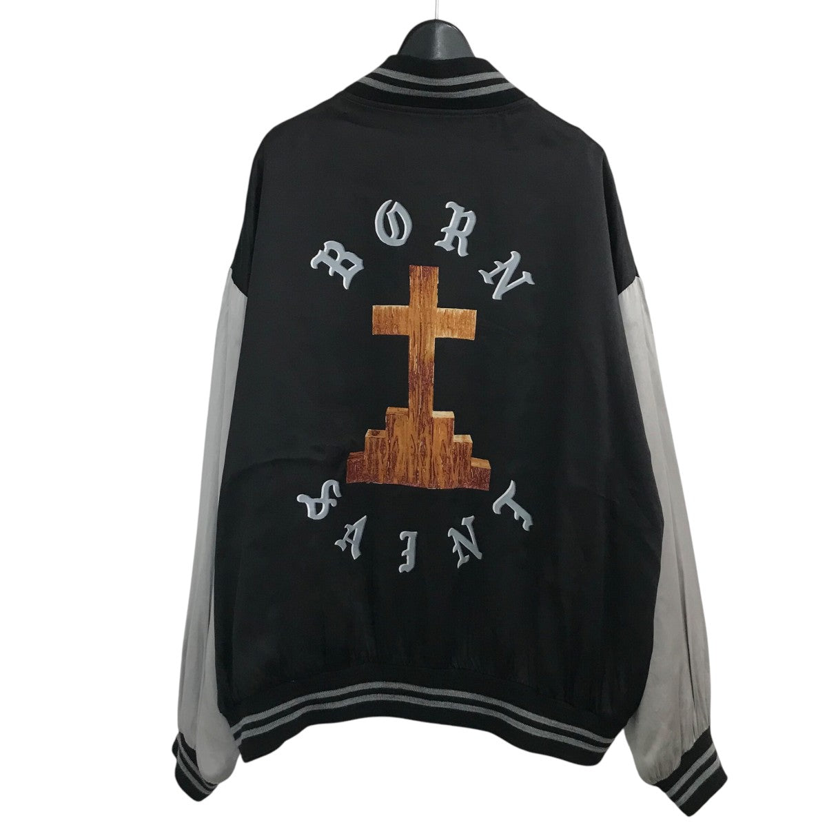SAINT MICHAEL×BORN X RAISED 「BR SATIN JACKET」サテンジャケットSM