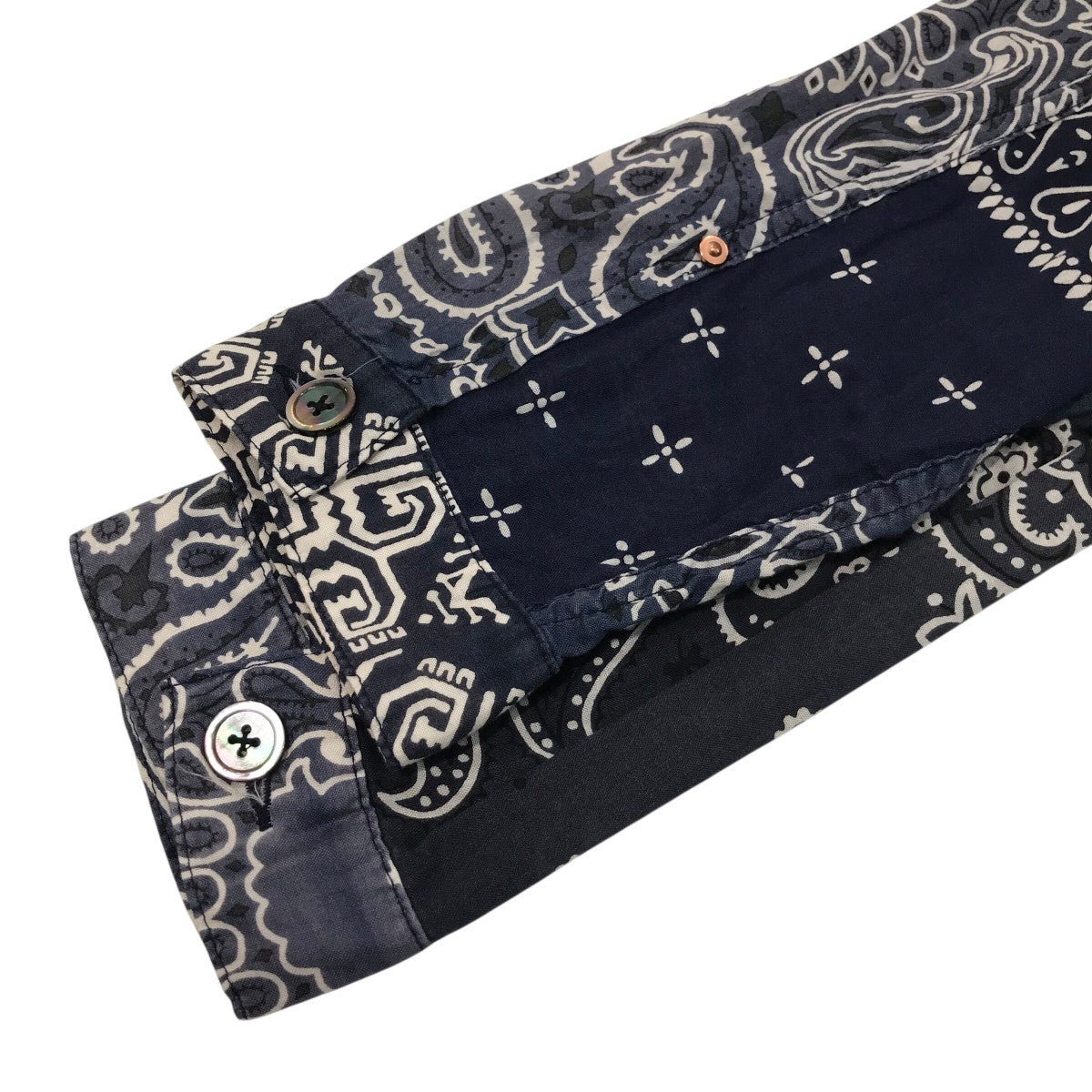 KAPITAL(キャピタル) ガーゼバンダナパッチワークジャケットK1904L077