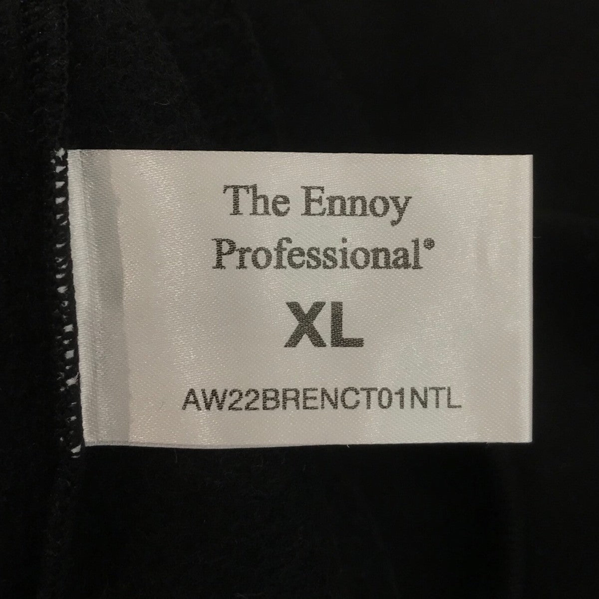 THE ENNOY PROFESSIONAL×スタイリスト私物 スウェットAW22BRENCT01NTL