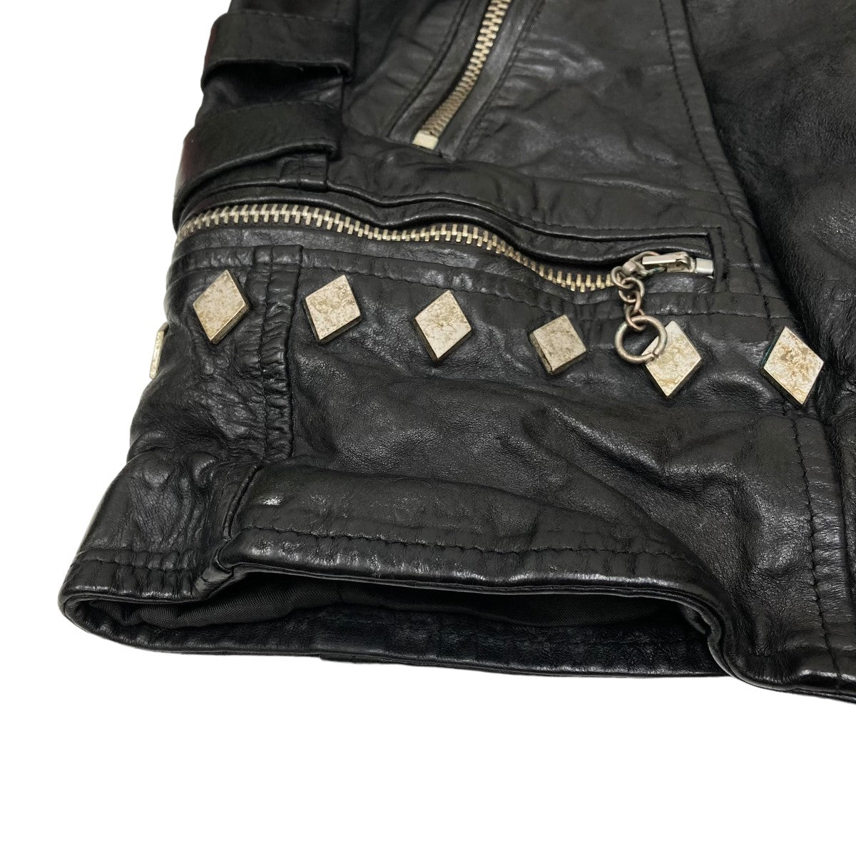 GOLDEN GOOSE(ゴールデングース) ライダースジャケット ブラック