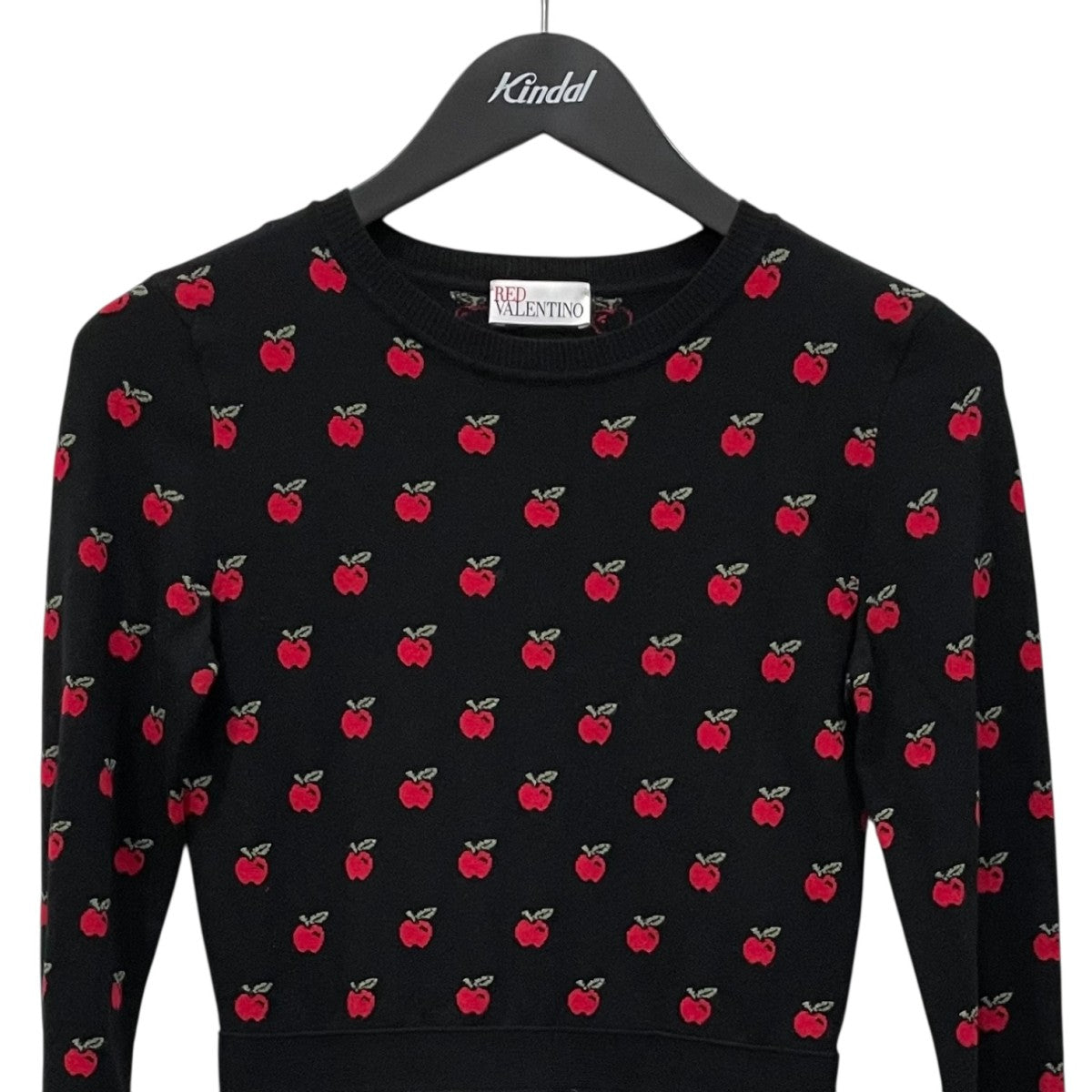 RED VALENTINO(レッド・ヴァレンティノ) 長袖ワンピース ブラック