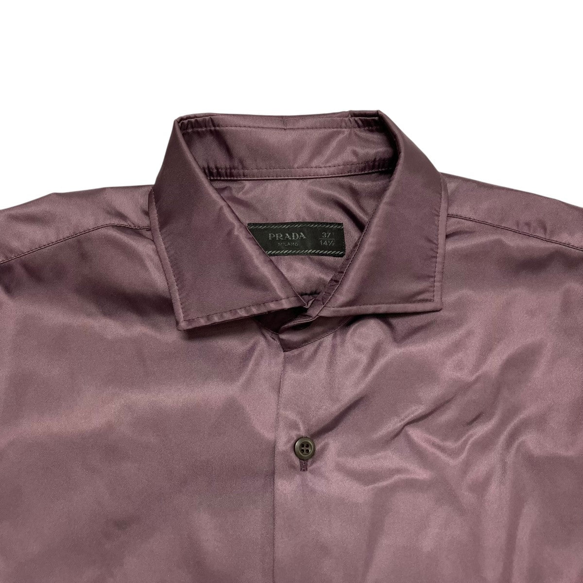 PRADA(プラダ) 24AWRE-NYLONシャツUCN572 UCN572 パープル サイズ 37