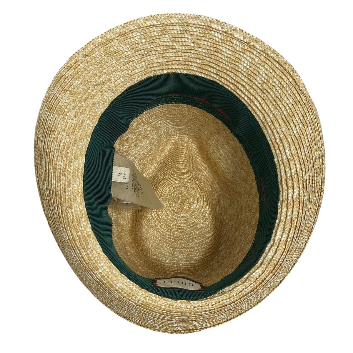 GUCCI(グッチ) ストローハット434760 434760 ベージュ サイズ M