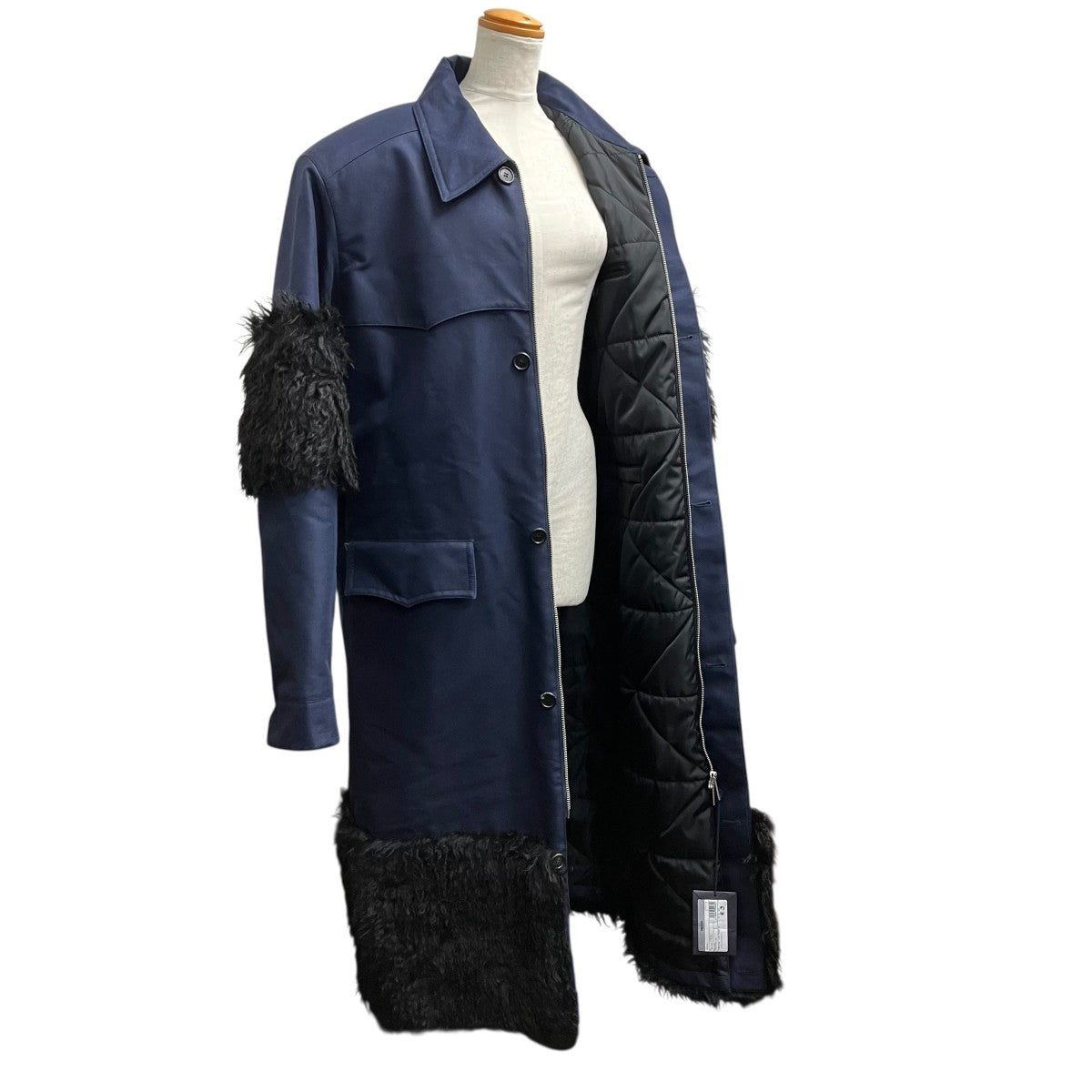 PRADA(プラダ) コートSGO099 SGO099 ネイビー サイズ S｜【公式