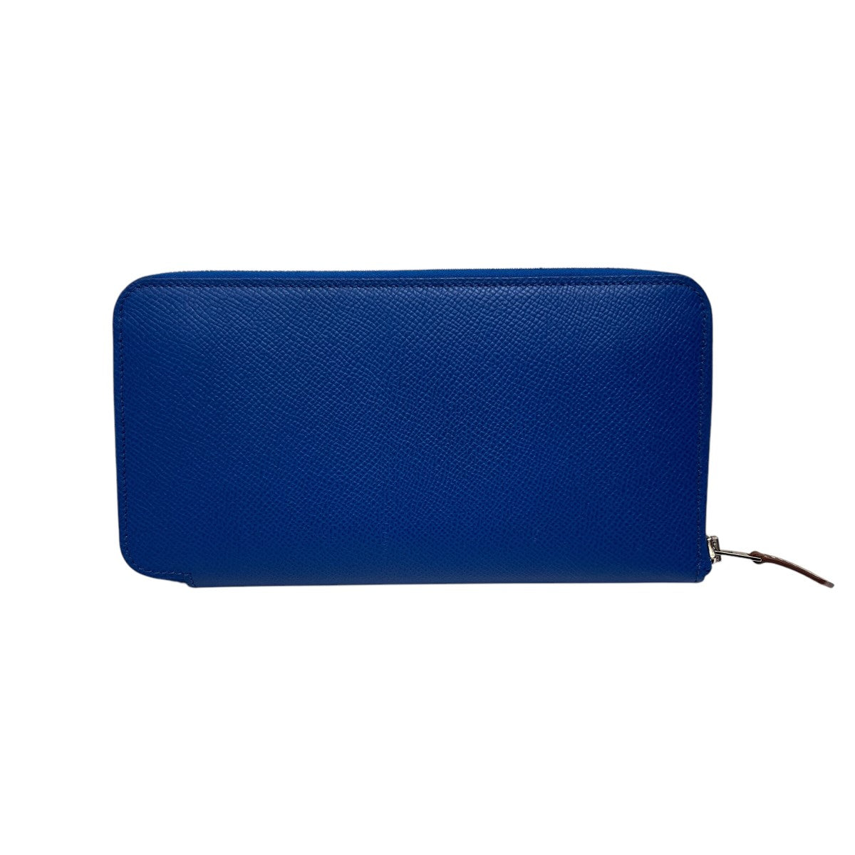 HERMES(エルメス) アザップロングシルクイン Z刻印長財布 010 ブルー