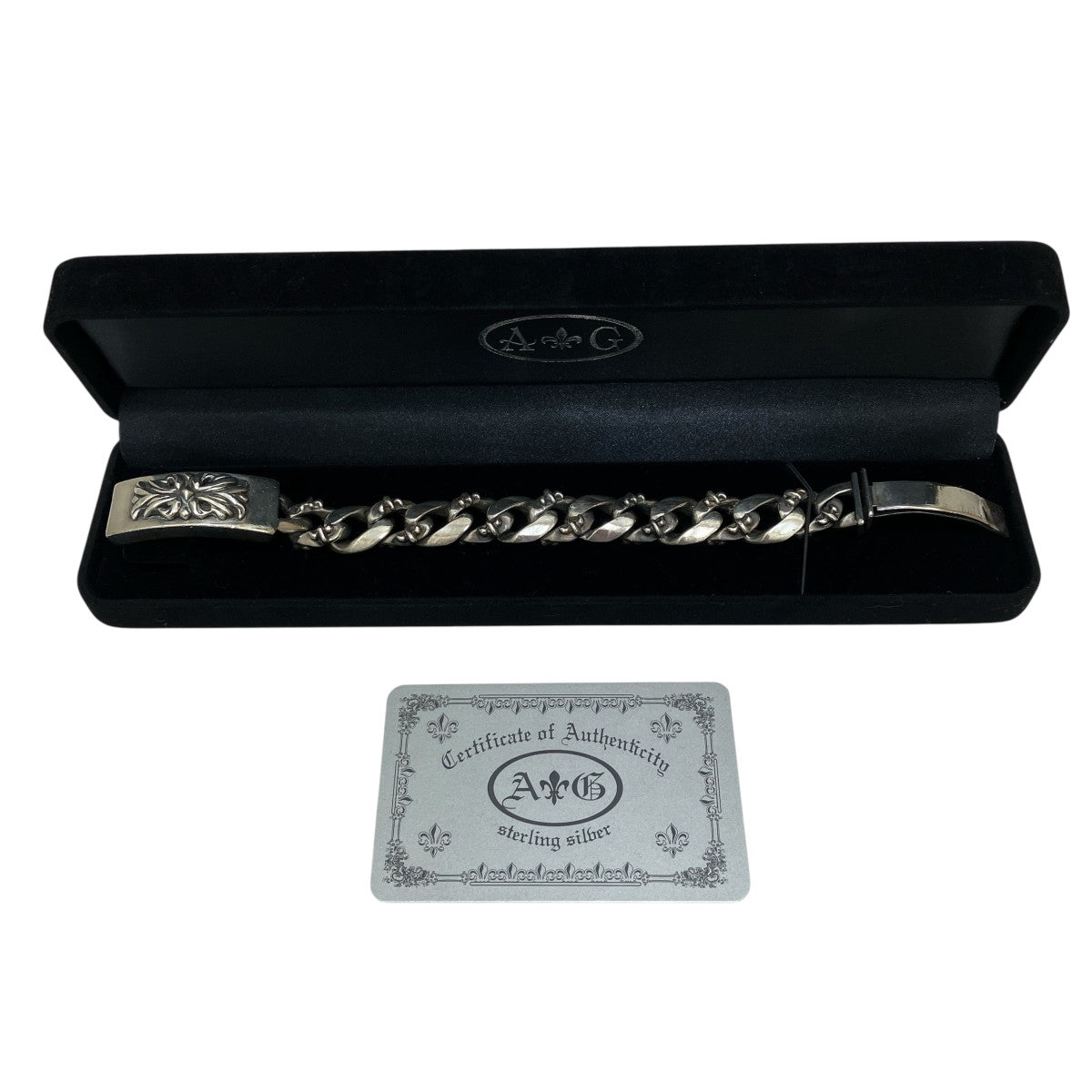 A＆G(エーアンドジー) IDブレスレット 000 103587 シルバー｜【公式