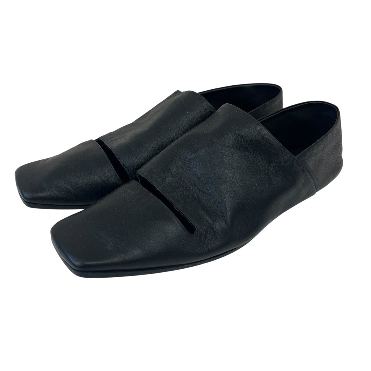 MM6 Maison Margiela(マルタンマルジェラ) フラットシューズ ブラック