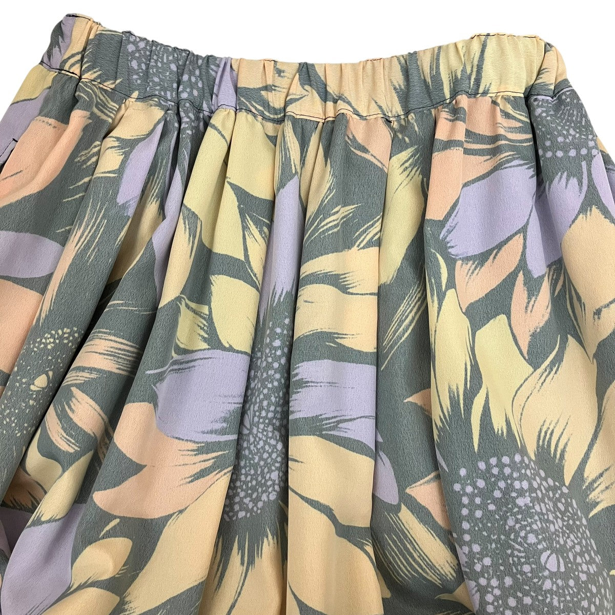 COMME des GARCONS(コムデギャルソン) 花柄裾デザインスカートGM-S009