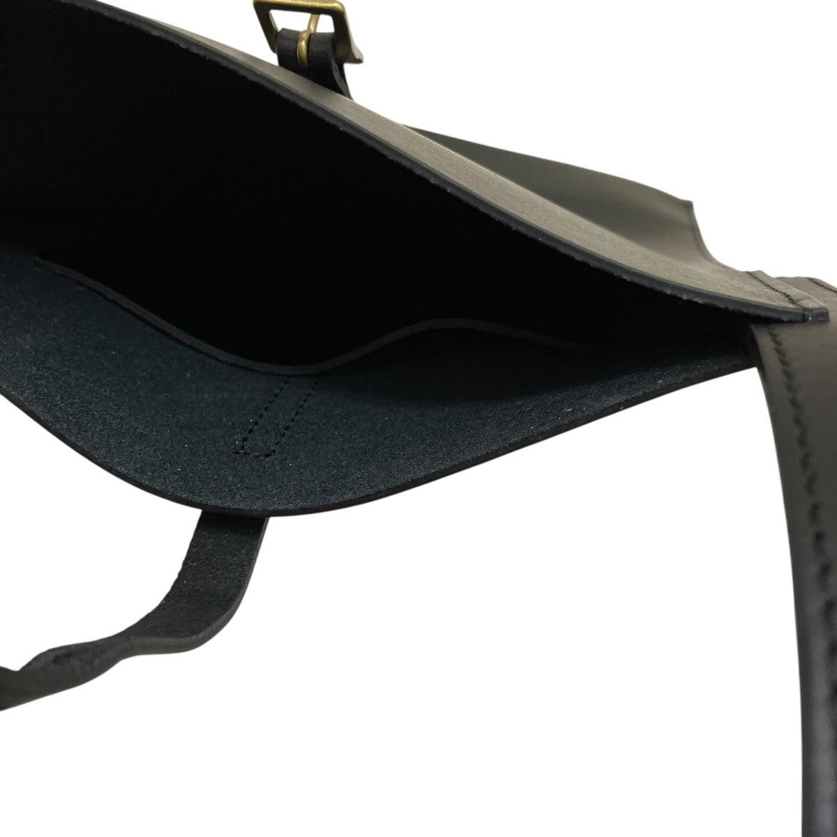 Hender Scheme(エンダースキーマ) レザーショルダーバッグ ブラック