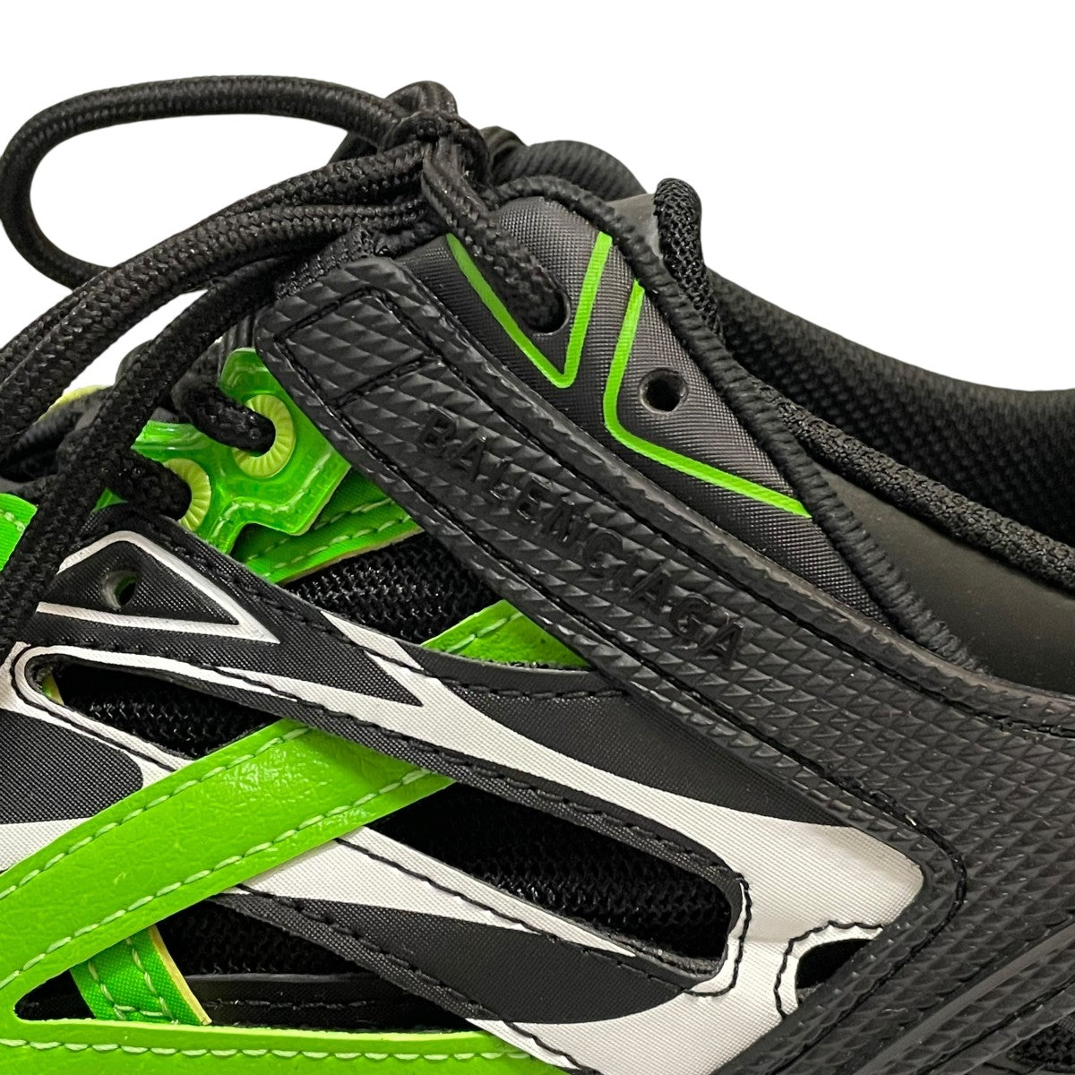 BALENCIAGA(バレンシアガ) drive スニーカー ブラック×グリーン サイズ