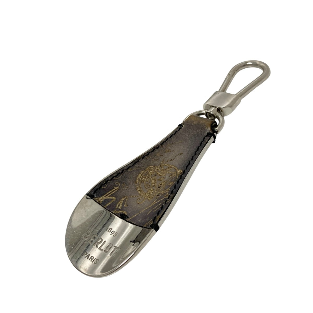 Berluti(ベルルッティ) フルスクリットレザーシューホーンキーリング