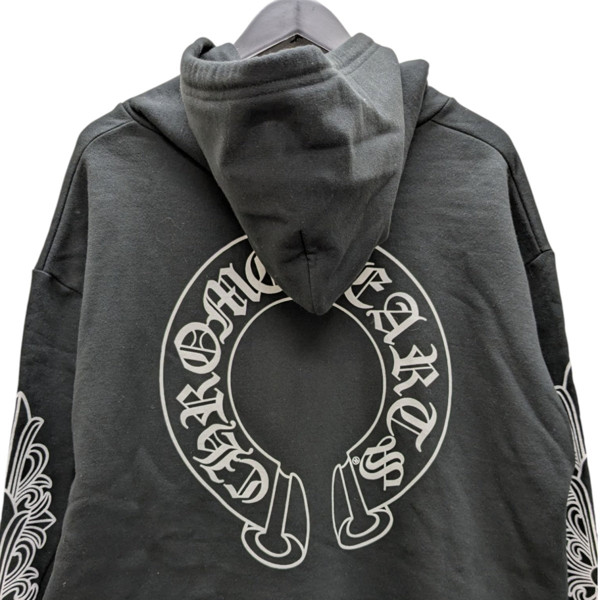 CHROME HEARTS(クロムハーツ) ホースシュープリント 袖フローラル