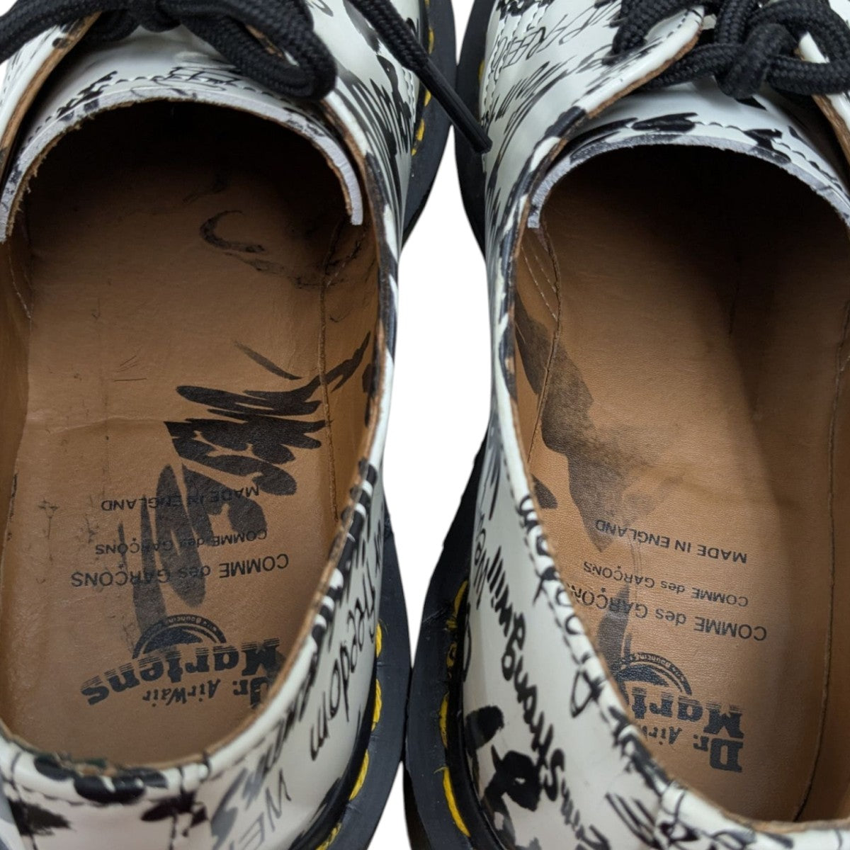 COMME des GARCONS COMME des GARCONS×Dr．Martens 3ホールシューズ