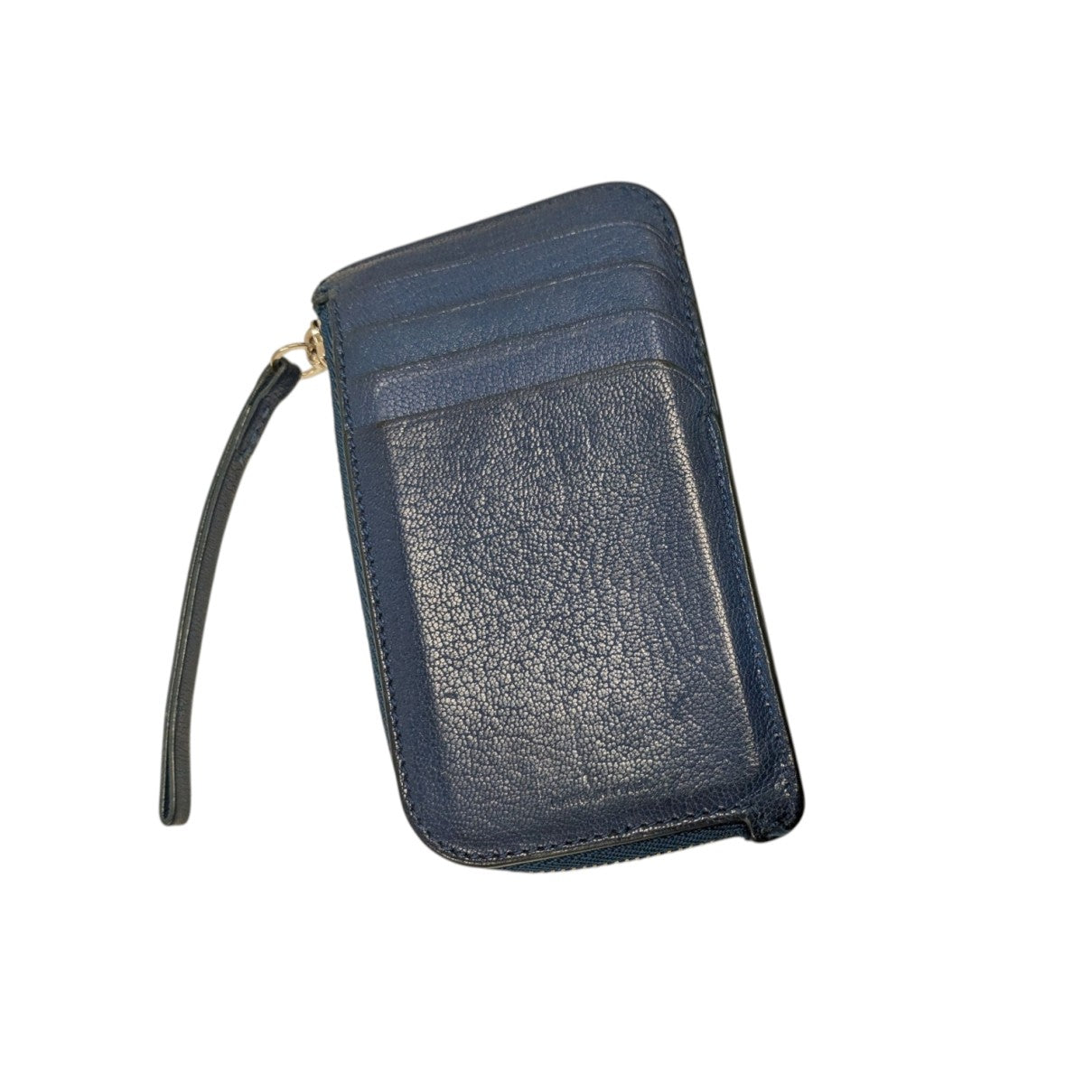 THE ROW(ザロウ) Zipped Wallet カードケース W1679ML39 ネイビー