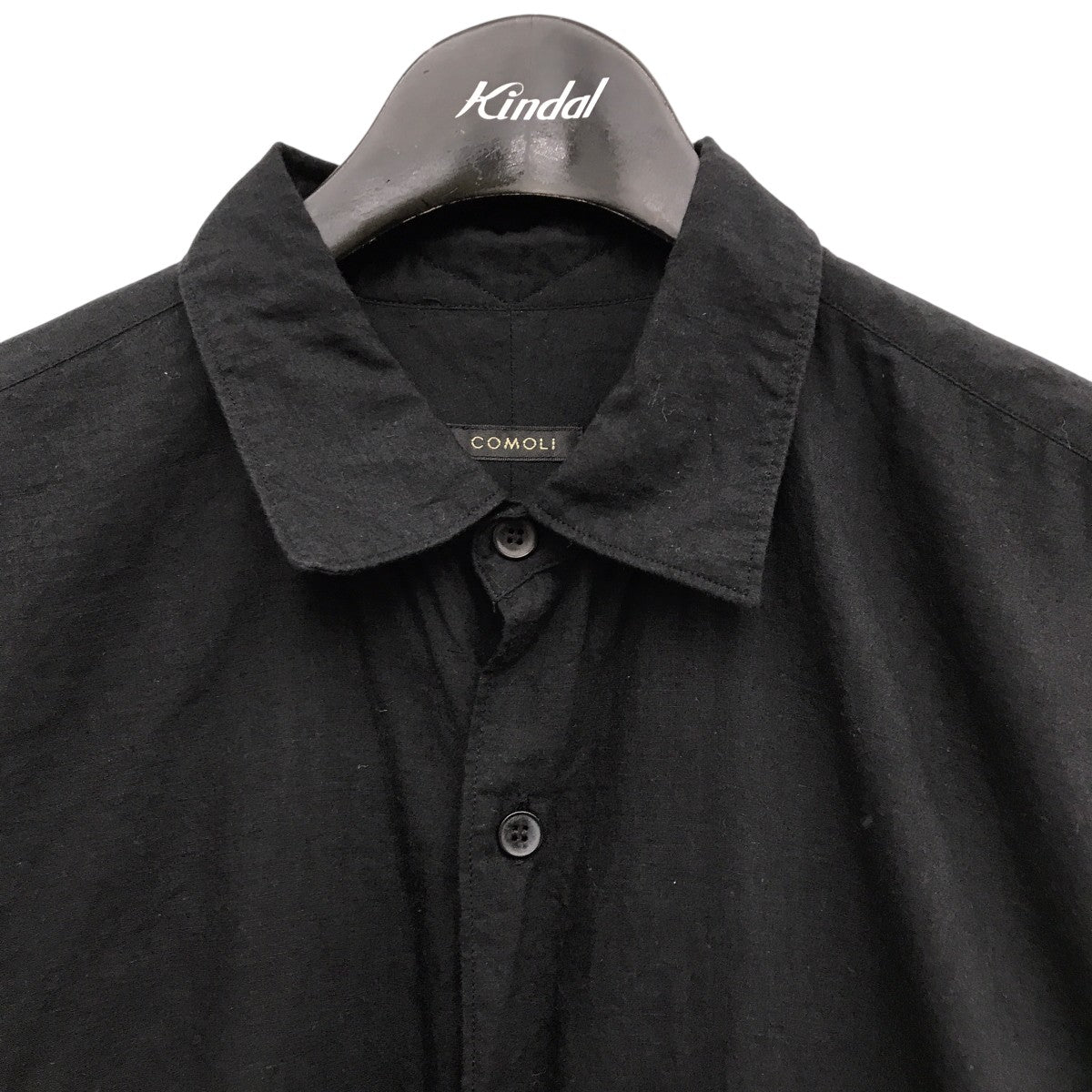COMOLI(コモリ) KHADIコットン コモリロングスリーブシャツZ01-02011