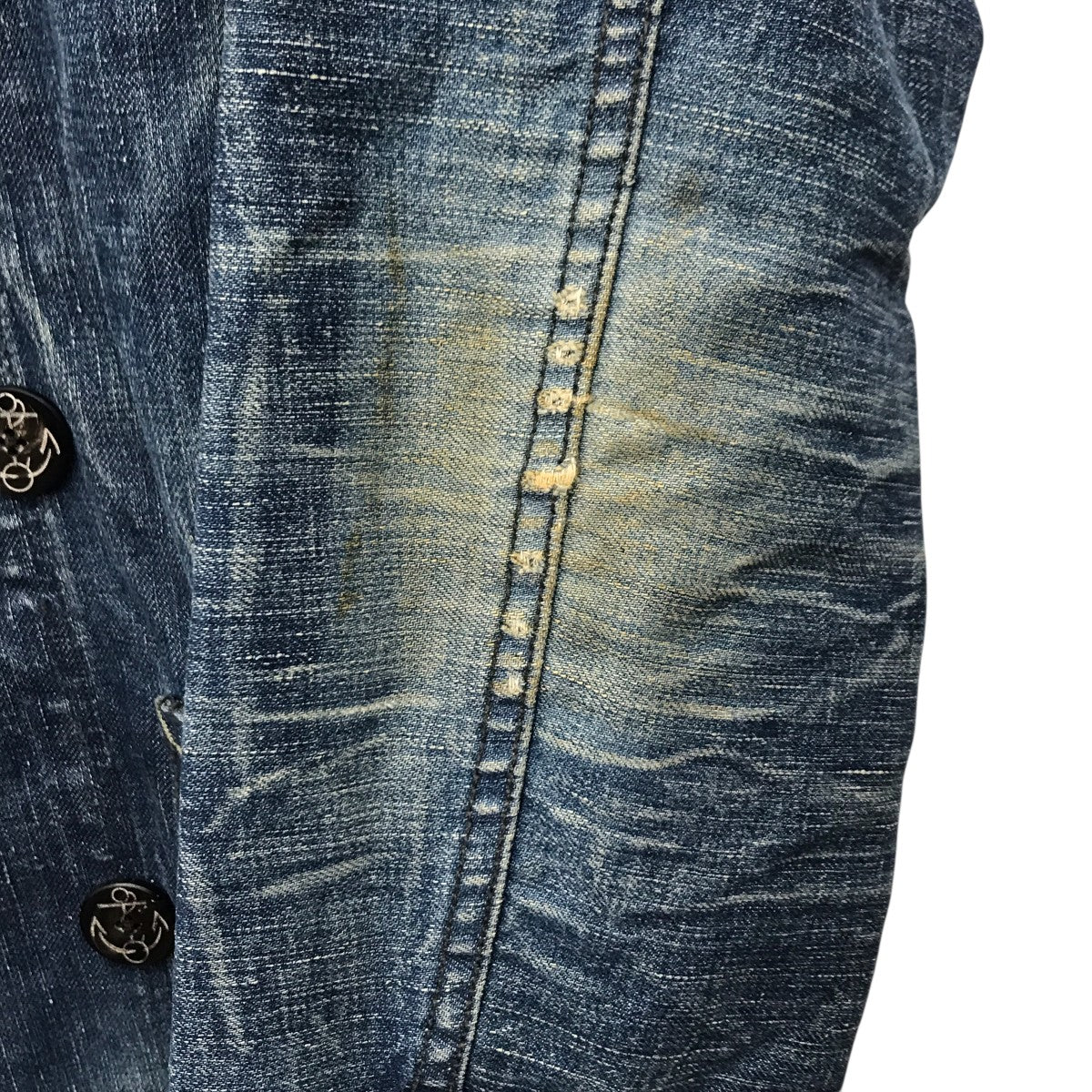 RRL(ダブルアールエル) ショールカラーデニムコート インディゴ サイズ