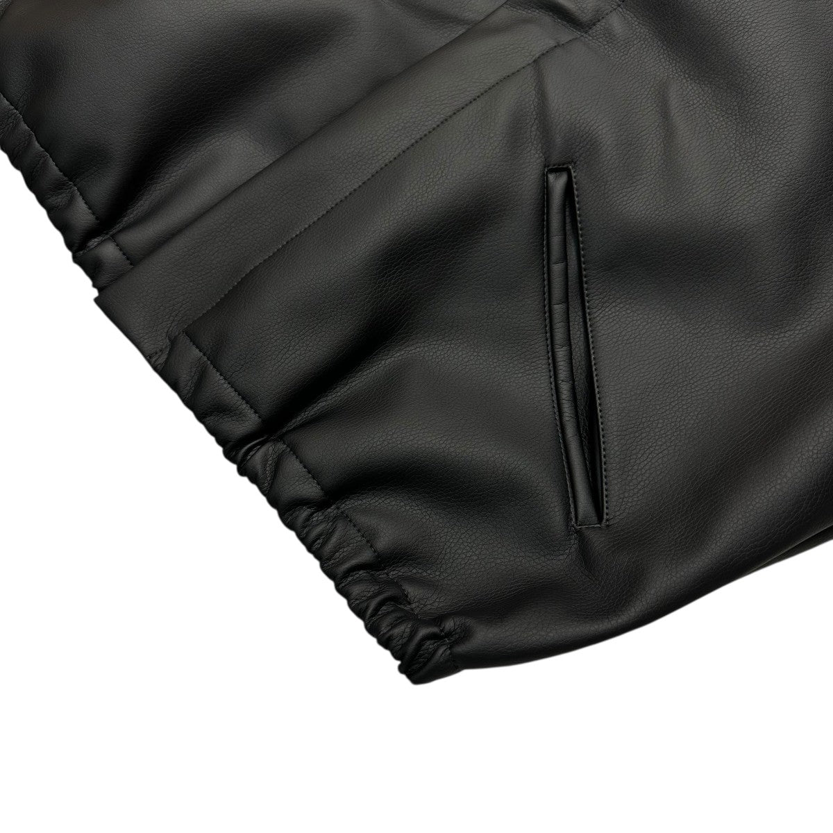 YEEZY(イージー) フェイクレザージャケットJC 01 JC 01 ブラック