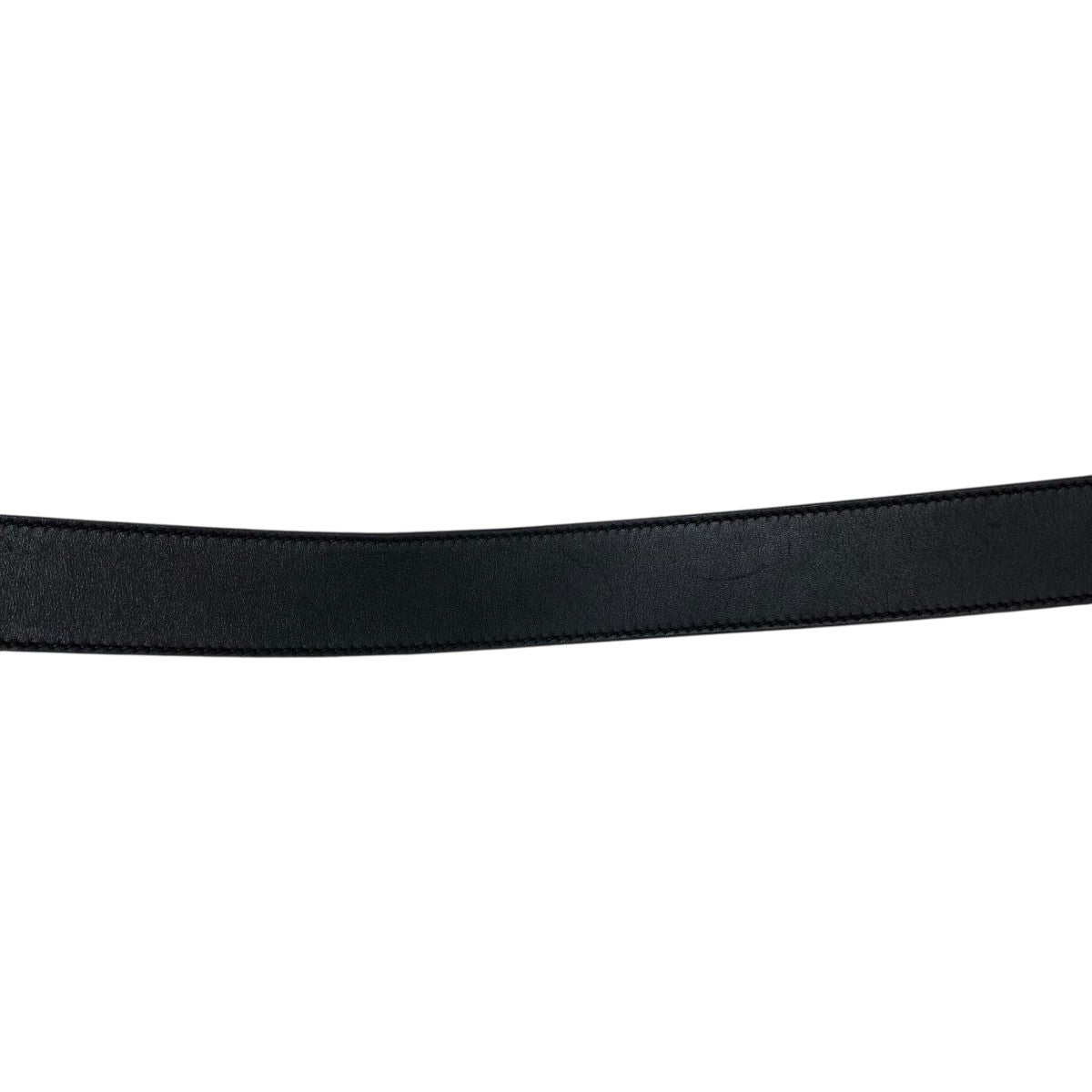 GUCCI(グッチ) ダブルGレザーベルト ブラック サイズ 75/30｜【公式