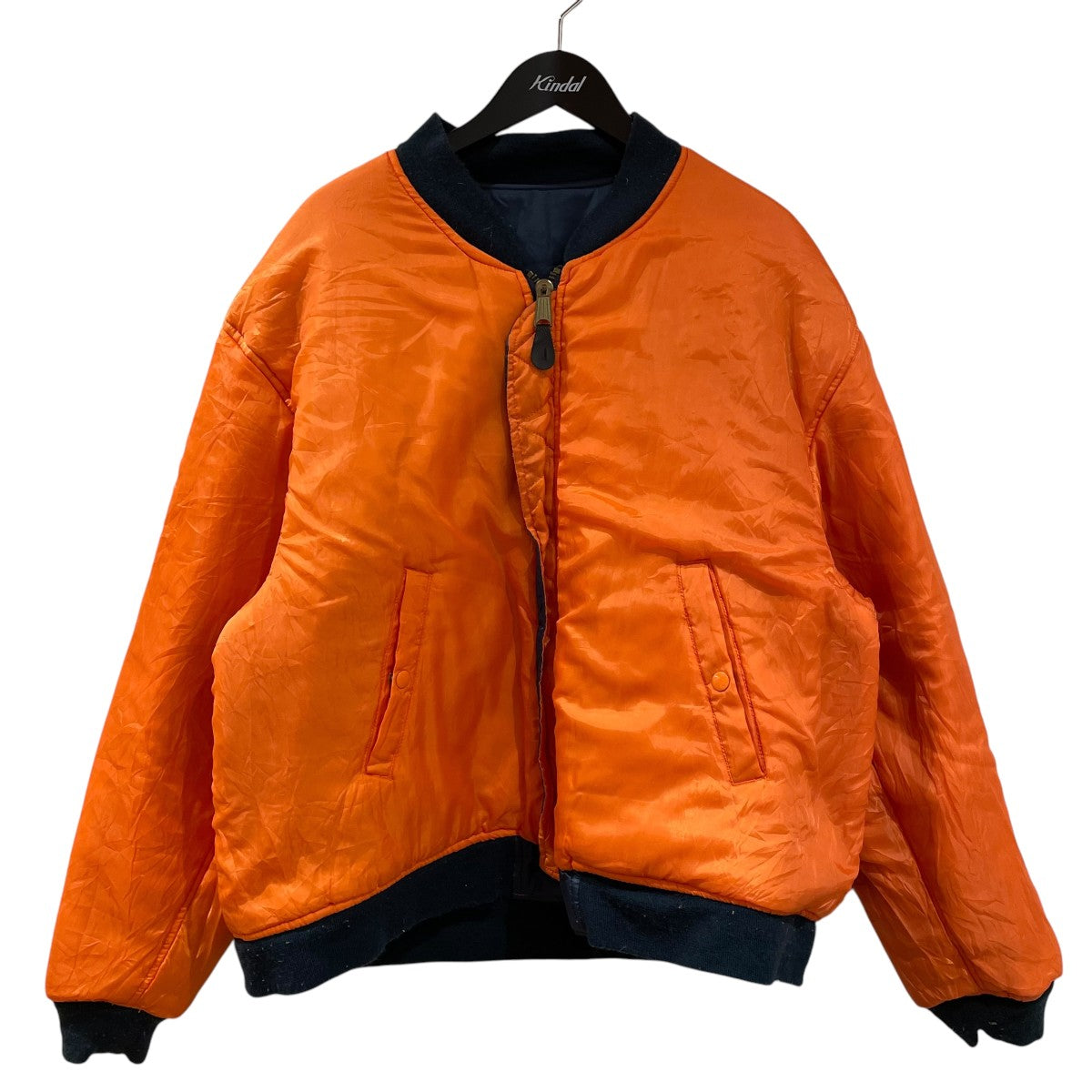 EDGE(エッジ) リバーシブルMA-1ジャケットMA-1ジャケット ネイビー