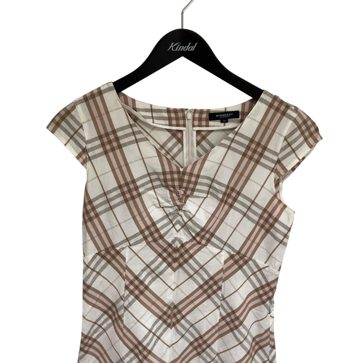 BURBERRY LONDON(バーバリーロンドン) ノバチェックフレンチスリーブ