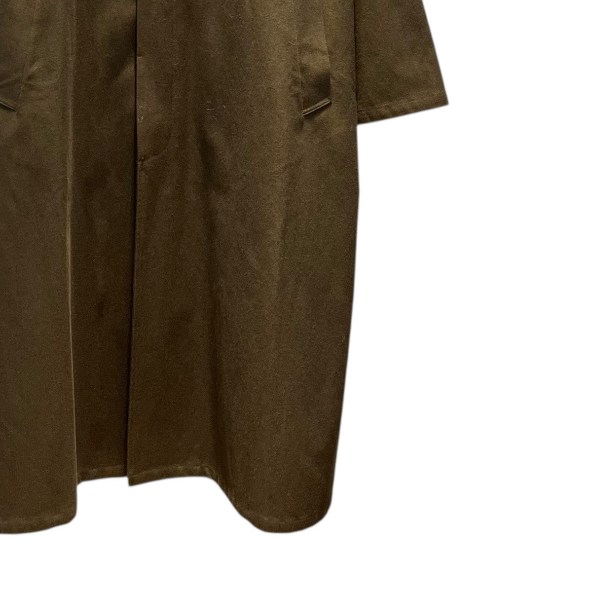 Cristaseya(クリスタセヤ) oversized trench with leather patch