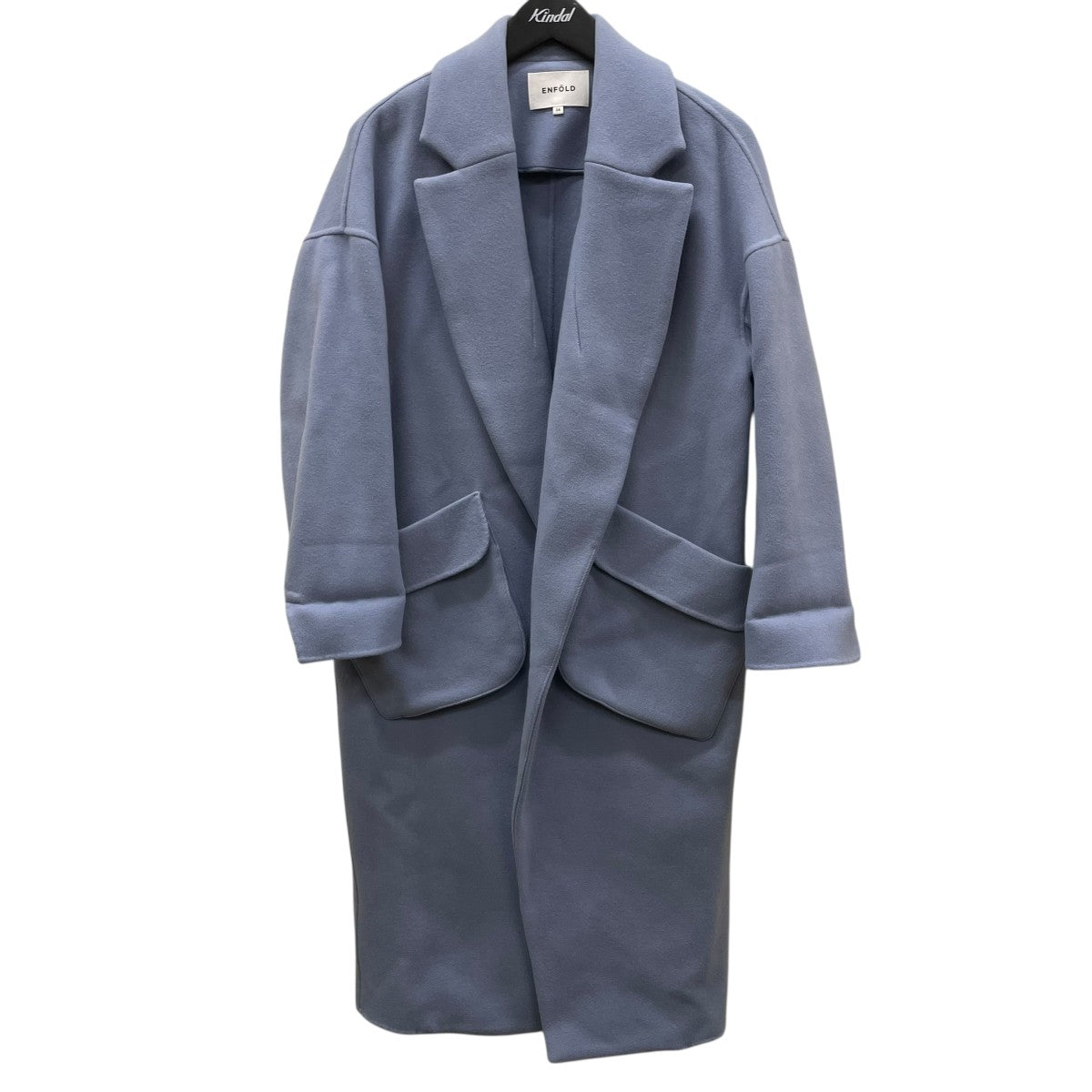 ENFOLD(エンフォルド) WOダブルフェイス 立体ポケットコート300CA330