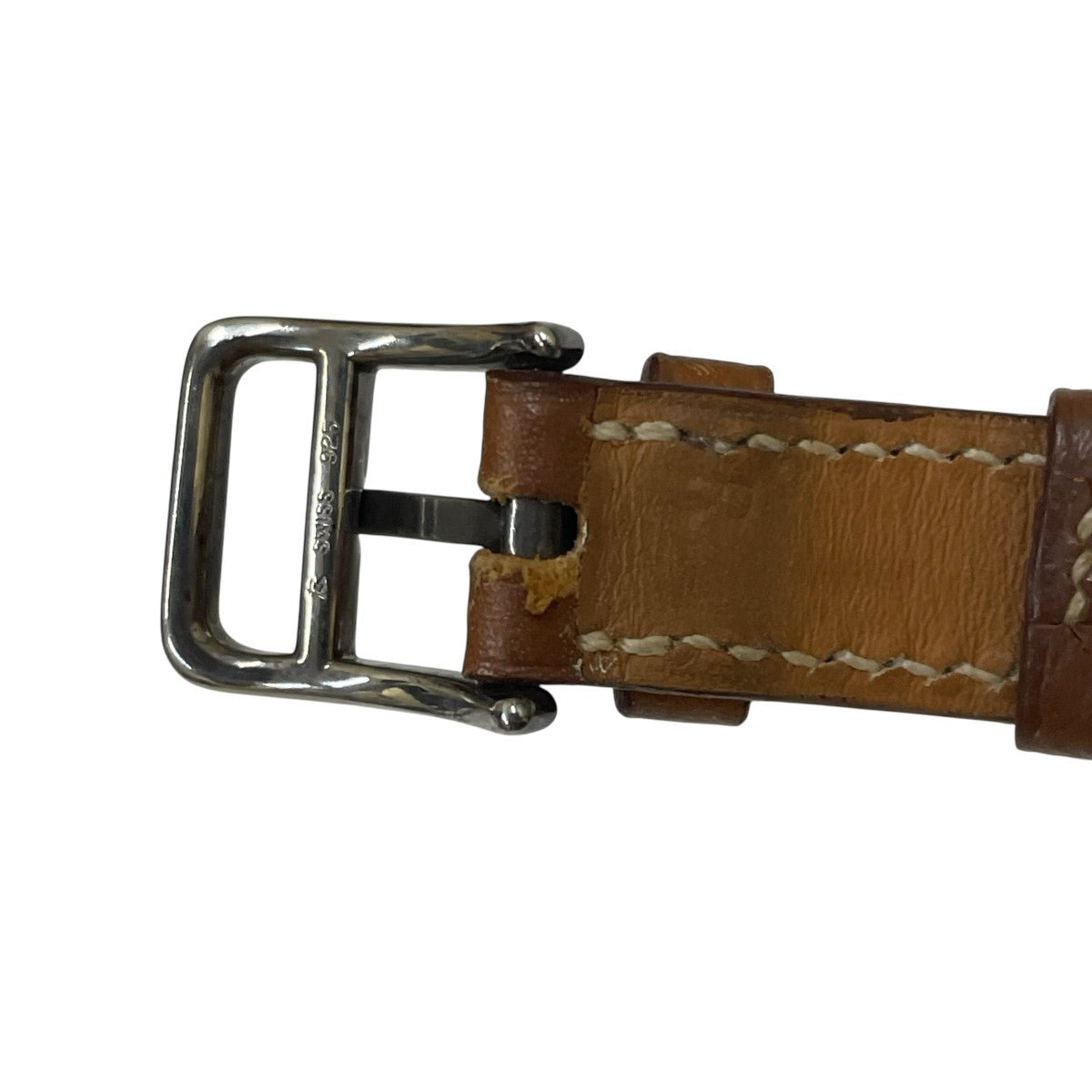 HERMES(エルメス) ケリーウォッチレザーベルト〇Y刻 〇Y刻 ブラウン