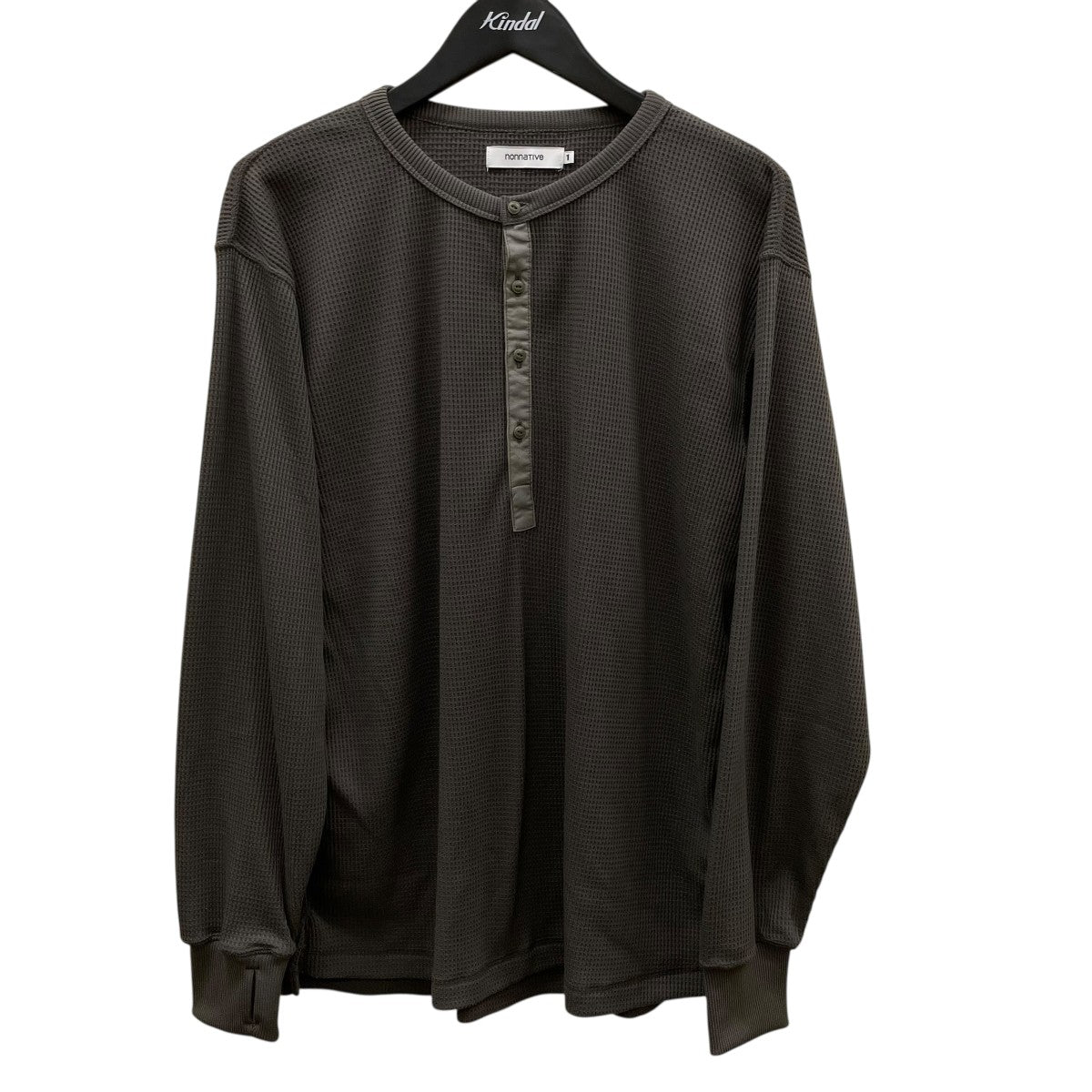 nonnative(ノンネイティブ) DWELLER L S HENRY NECK TEE POLARTEC