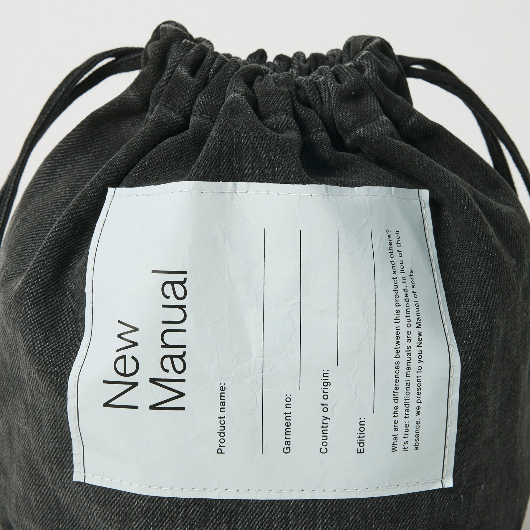 U.S.M PERSONAL EFECTS U.S.M PERSONAL EFECTS DENIM BAG DENIM BAG