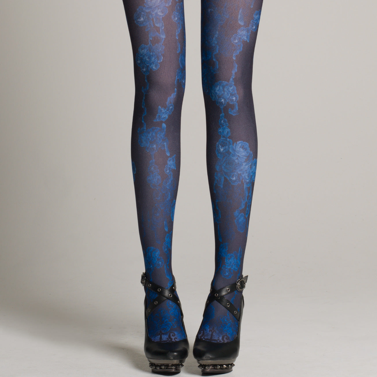 Blue Bloody Rose Tights – h.NAOTO WEBSHOP