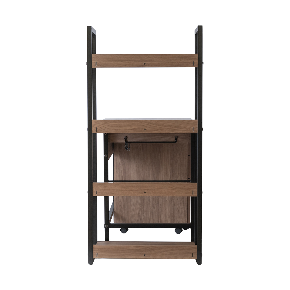 イトーキ NUF-S デスクセット（机 ・ワゴン・書棚） NUF-S4VB