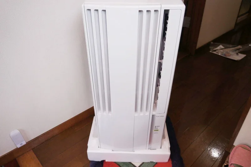 CORONA ウインドエアコン CW-1622Rのレビュー！工事不要で簡単取付