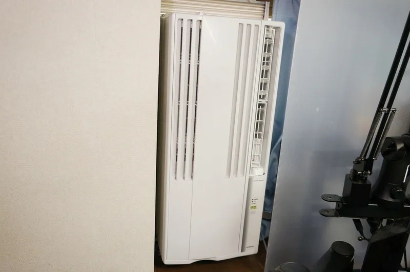 CORONA ウインドエアコン CW-1622Rのレビュー！工事不要で簡単取付
