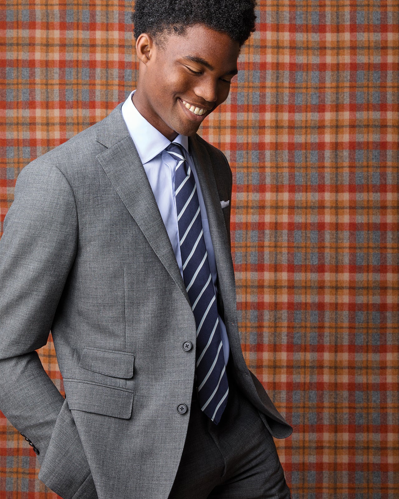 Kincaid No. 3 Suit in Mid-Grey High-Twist | Shop Sid Mashburn