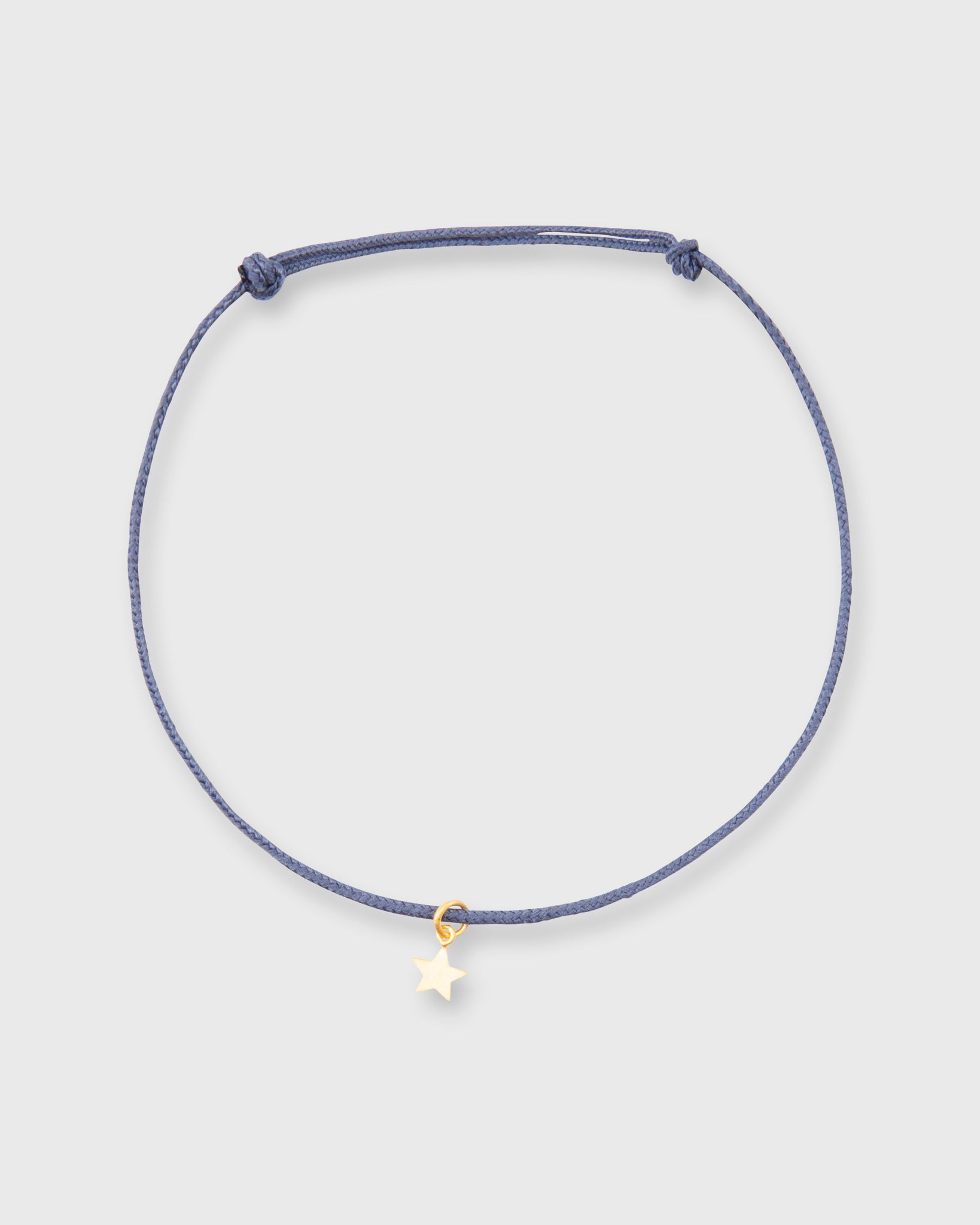 Lucky Star Charm Bracelet in Gold/Assorted Color Cord | Shop Ann